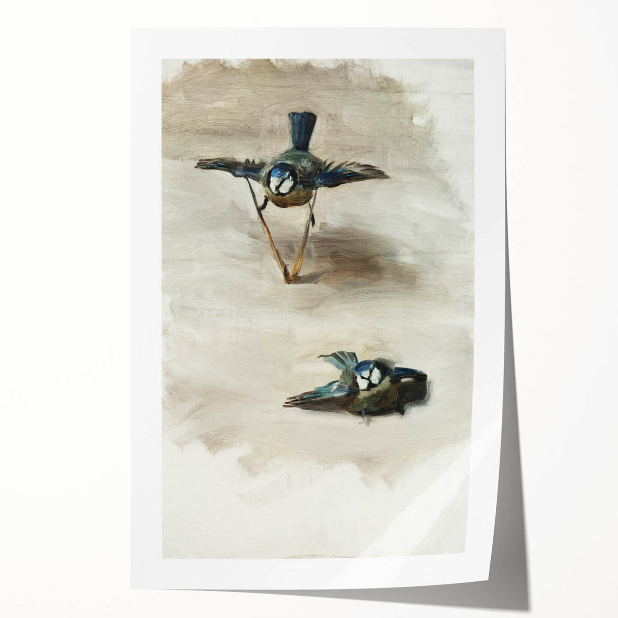 Romanticism Art: Studies of a Dead Bird by John Singer Sargent