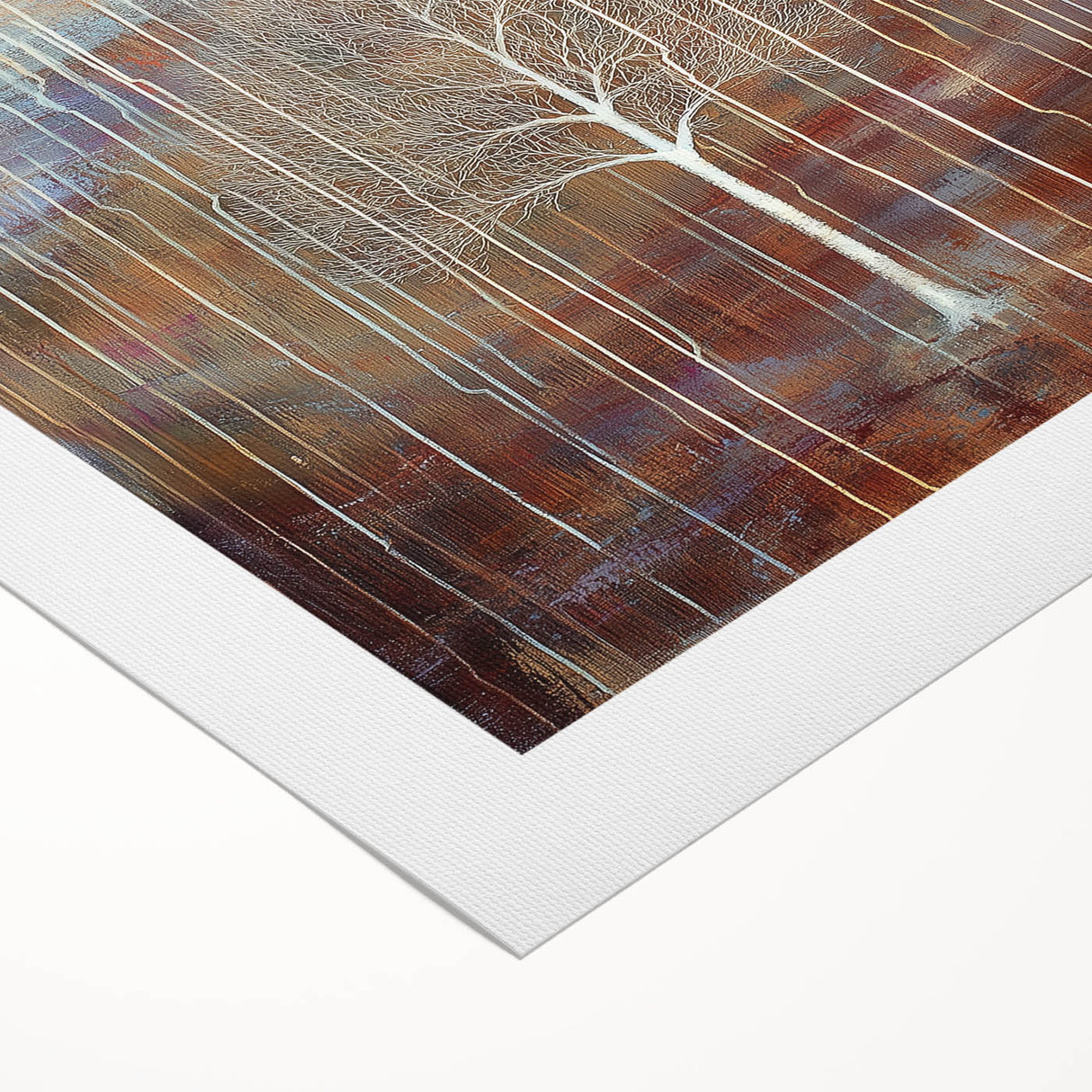 Colorful abstract floral design on rolled canvas, showcasing vibrant hues and intricate details, perfect for enhancing modern home decor. Ideal for art enthusiasts seeking unique wall art options.