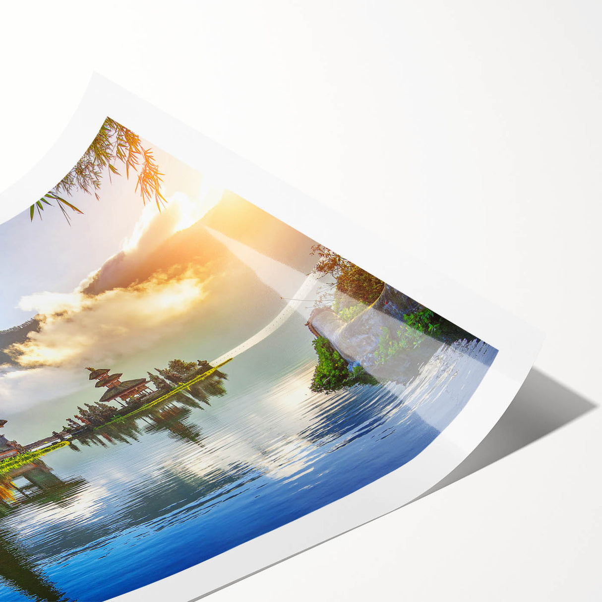 Extra large wall art featuring line art flowers in muted earth tones on rolled canvas, suited for large living room decor.