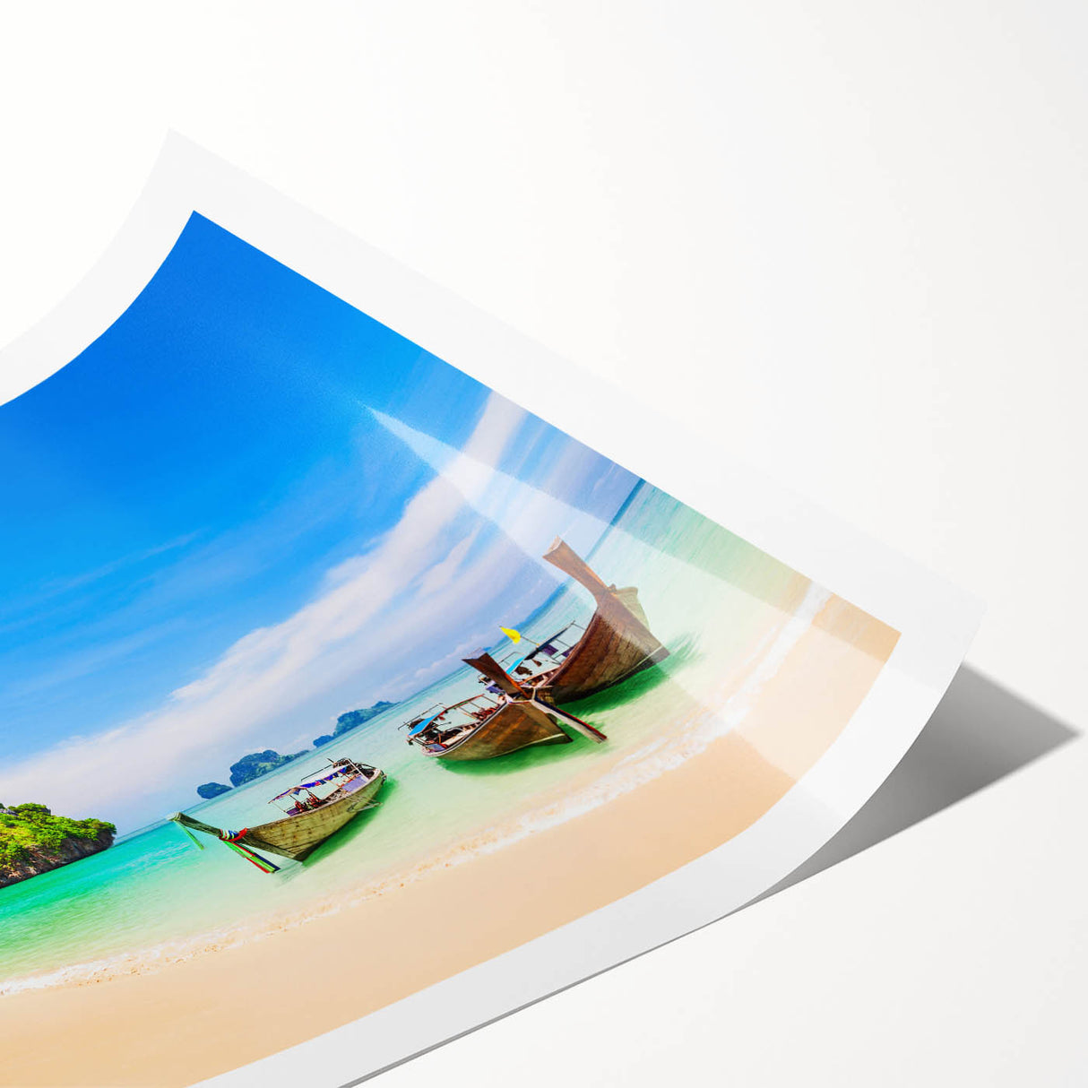 Extra large wall art featuring line art flowers with muted earth tones on a rolled canvas, ideal for large living room decor.