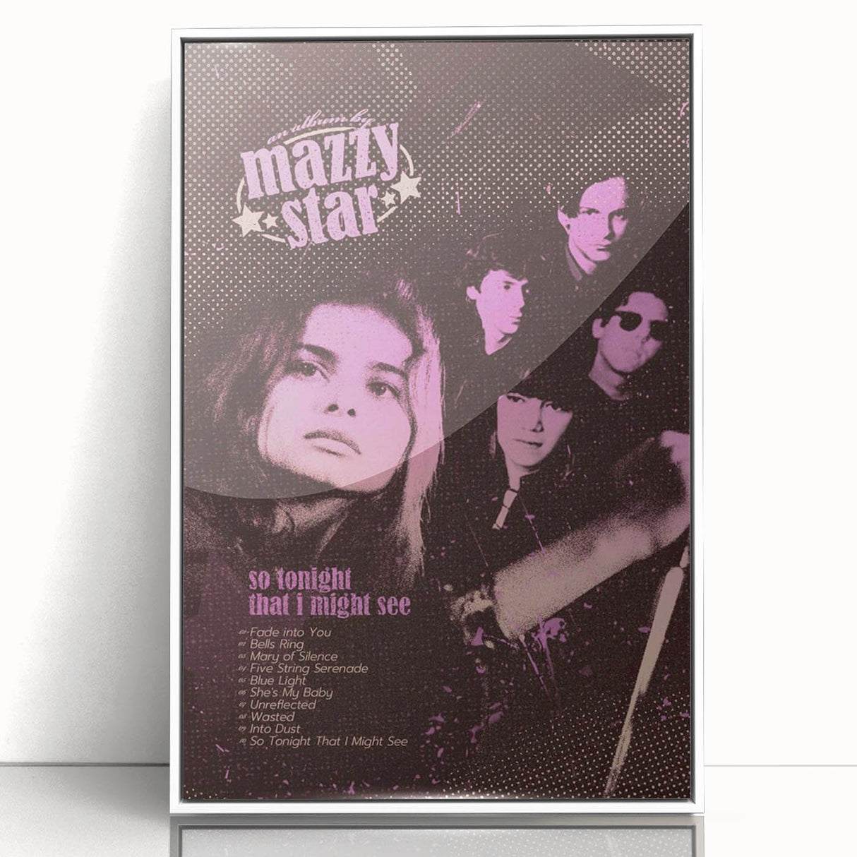 Mazzy Star So Tonight That I Might See Poster - Retro Music Art