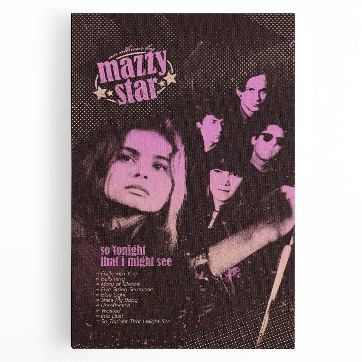 Mazzy Star So Tonight That I Might See Poster - Retro Music Art