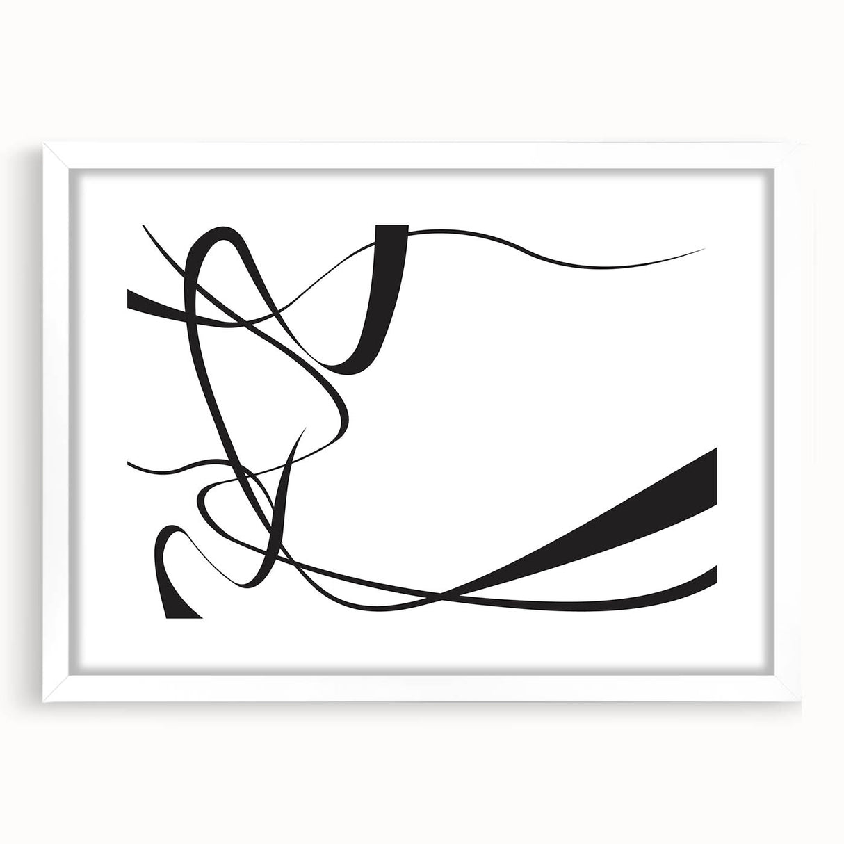 Minimalist Black Line Art for Bedroom – Framed & Canvas Prints