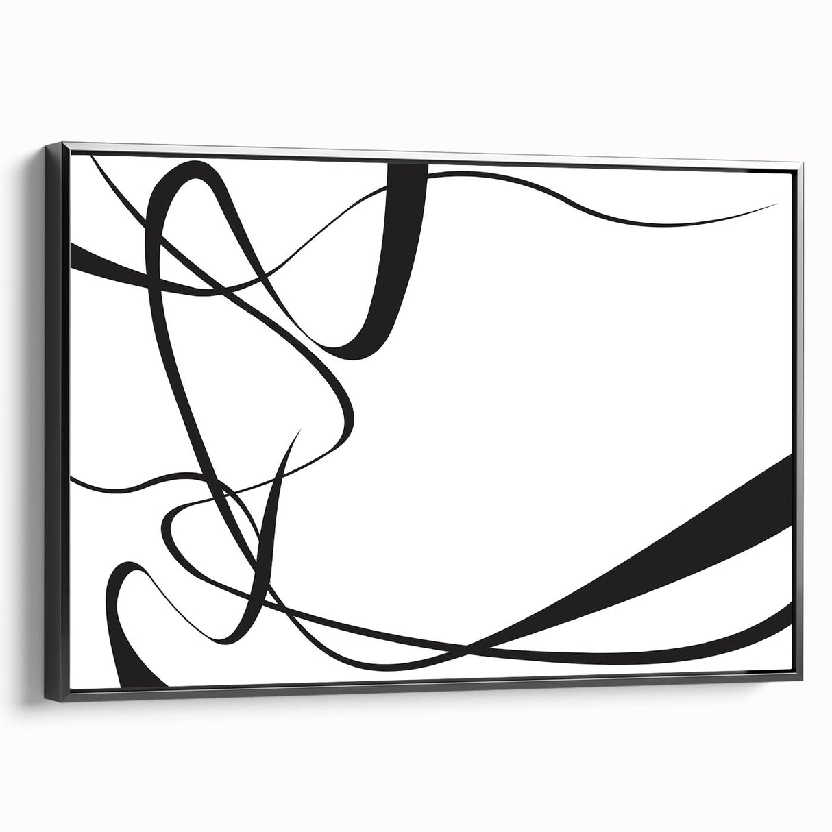 Minimalist Black Line Art for Bedroom – Framed & Canvas Prints