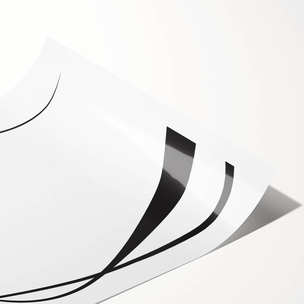 Minimalist Black Line Art for Bedroom – Framed & Canvas Prints