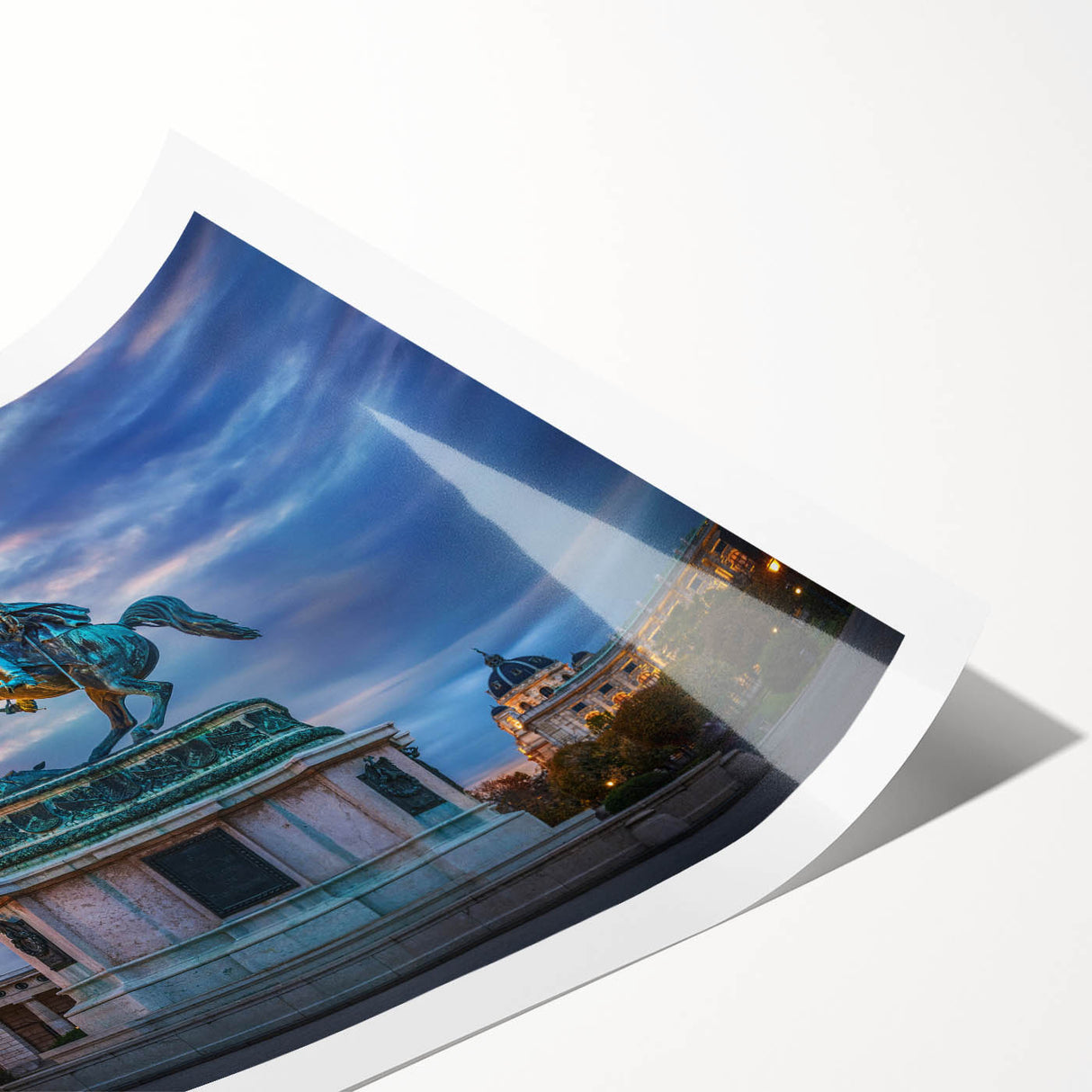 Extra large rolled print featuring line art flowers in muted tones, ideal for large living room wall art.