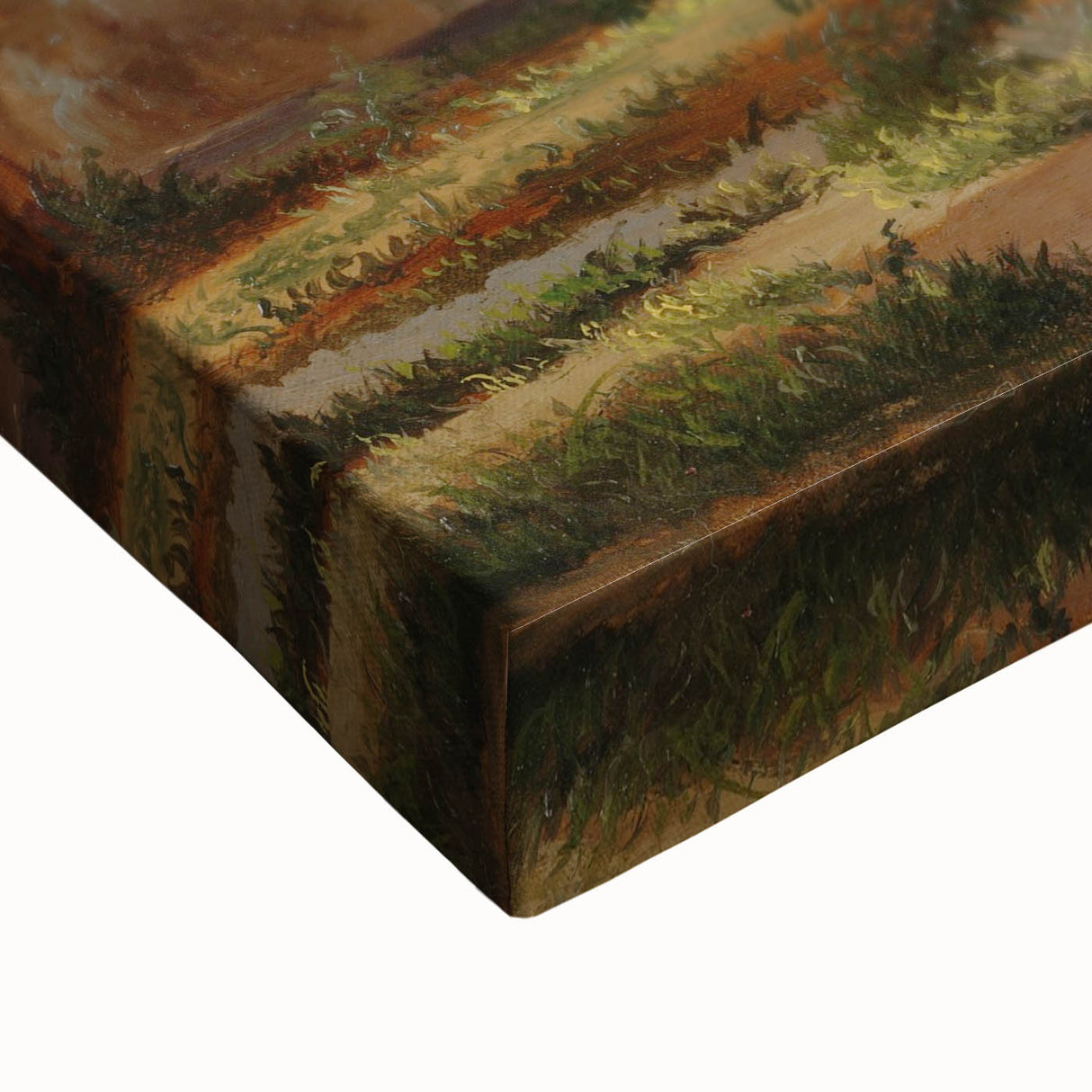 Romanticism Art: Temple of Neptune at Paestum - Historic Landscape Print