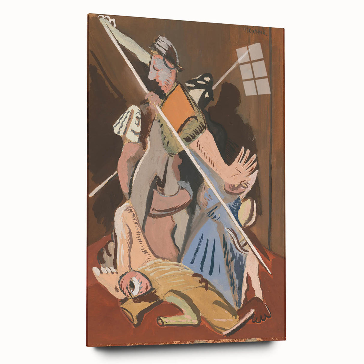 Expressionist Art - St. by Cyprián Majerník