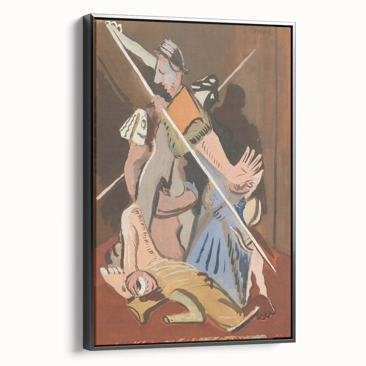 Expressionist Art - St. by Cyprián Majerník