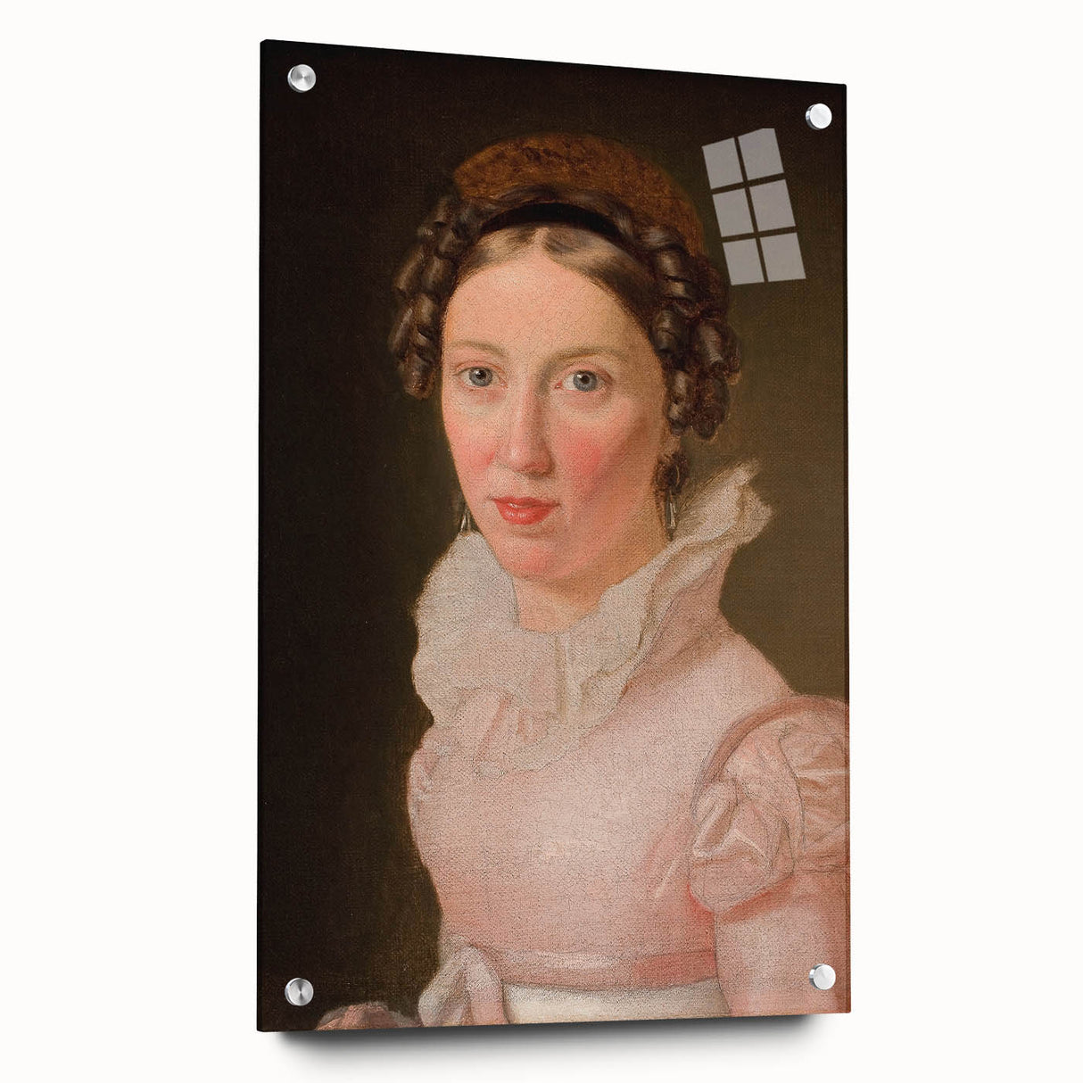 Romantic Art Prints: Suzanne Juel Portrait - Classic Romanticism Canvas