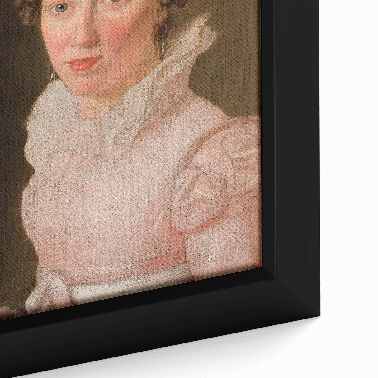 Romantic Art Prints: Suzanne Juel Portrait - Classic Romanticism Canvas