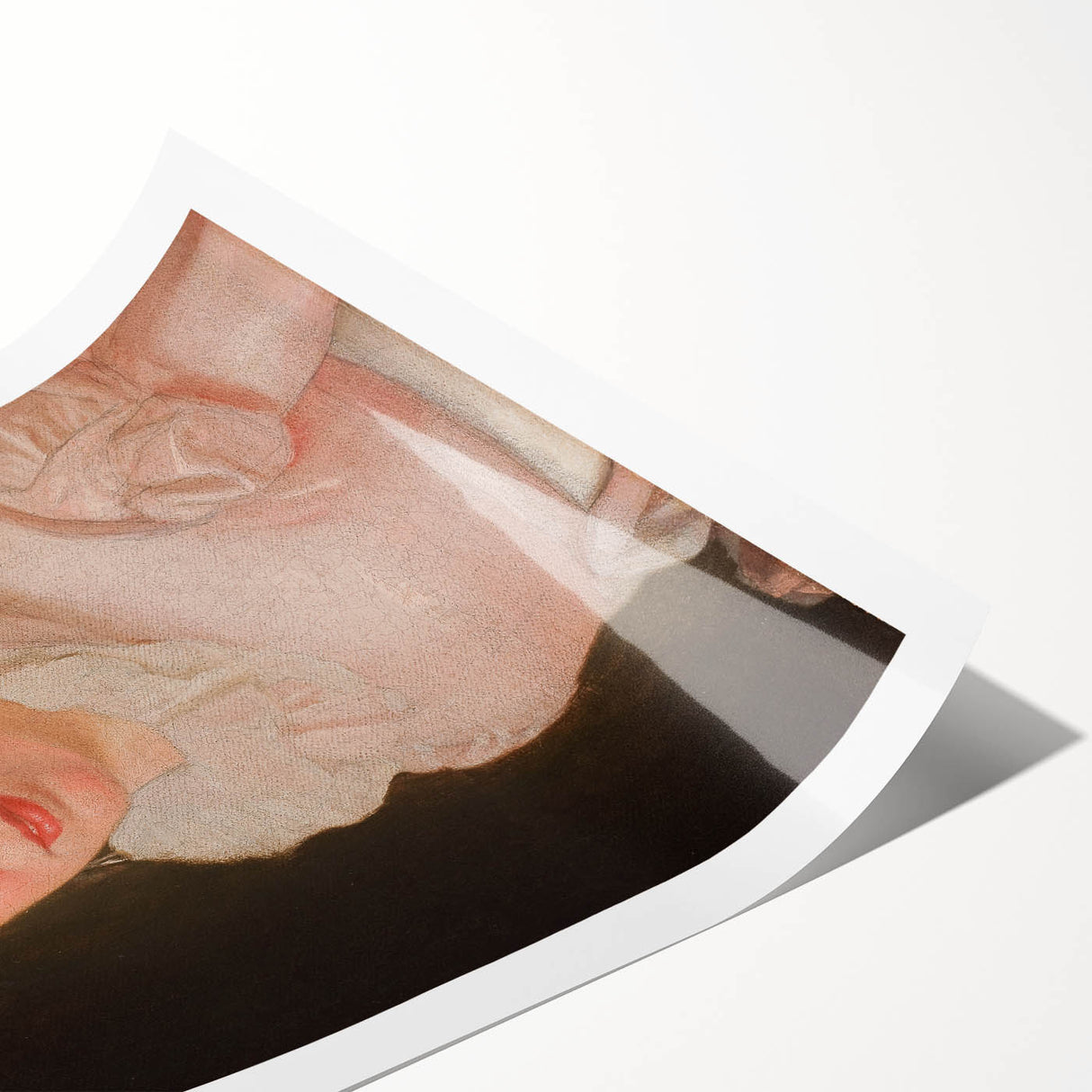 Romantic Art Prints: Suzanne Juel Portrait - Classic Romanticism Canvas