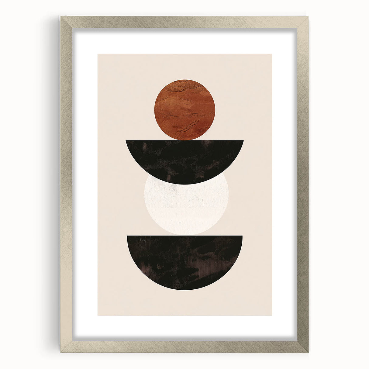 Modern Dining Room Wall Art - Abstract Geometric Framed Prints