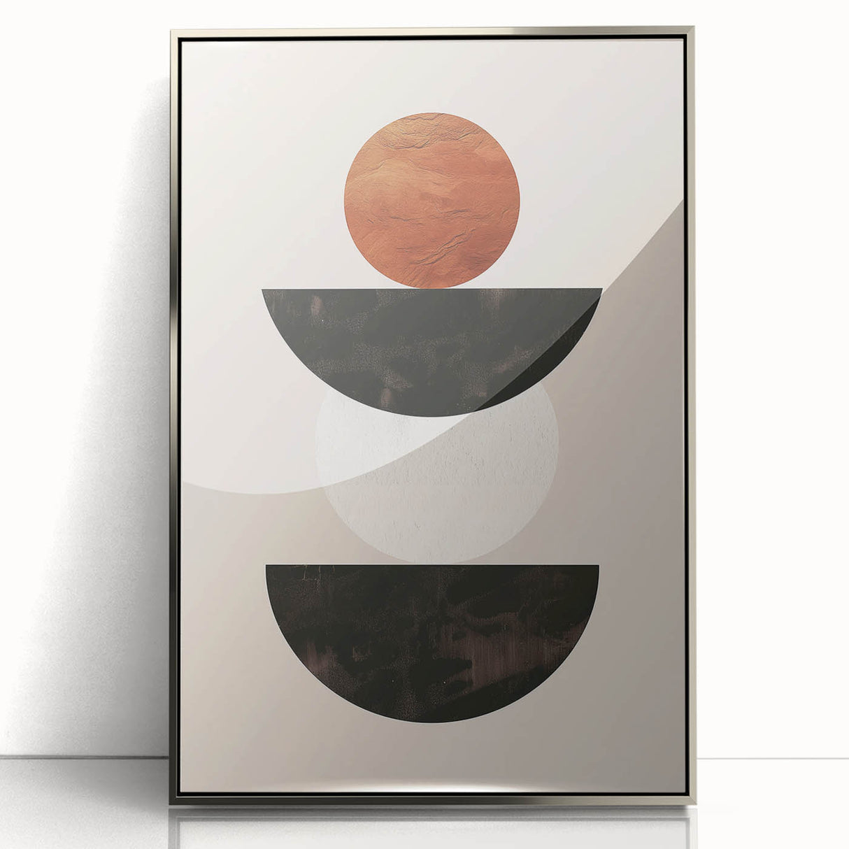 Modern Dining Room Wall Art - Abstract Geometric Framed Prints