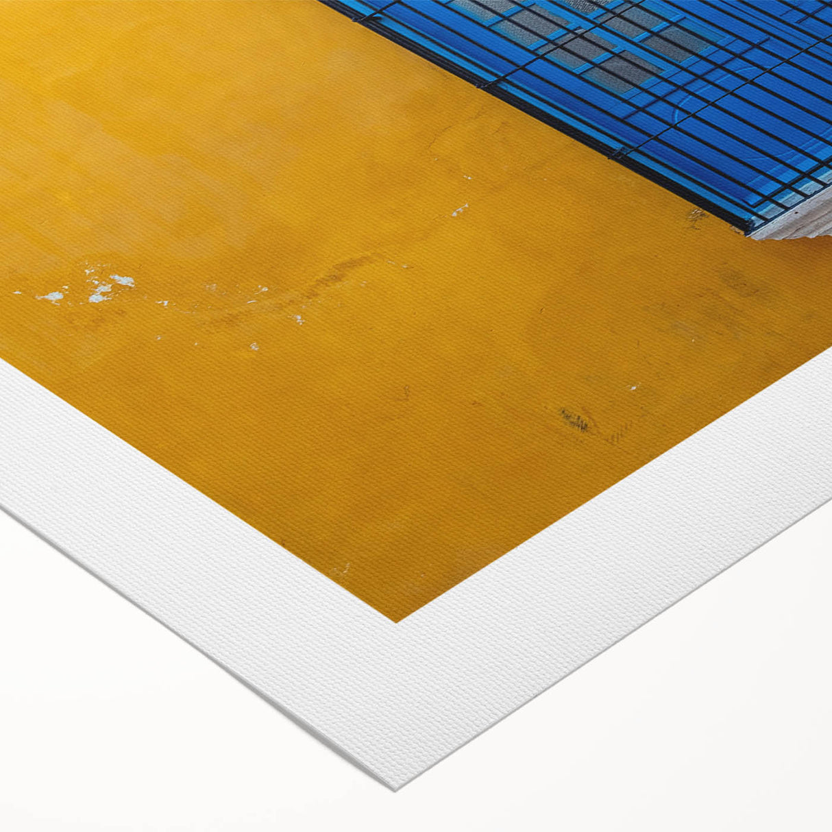 Art deco poster of Yucatan scenery in pastel shades on rolled canvas, suitable for dining room wall art.