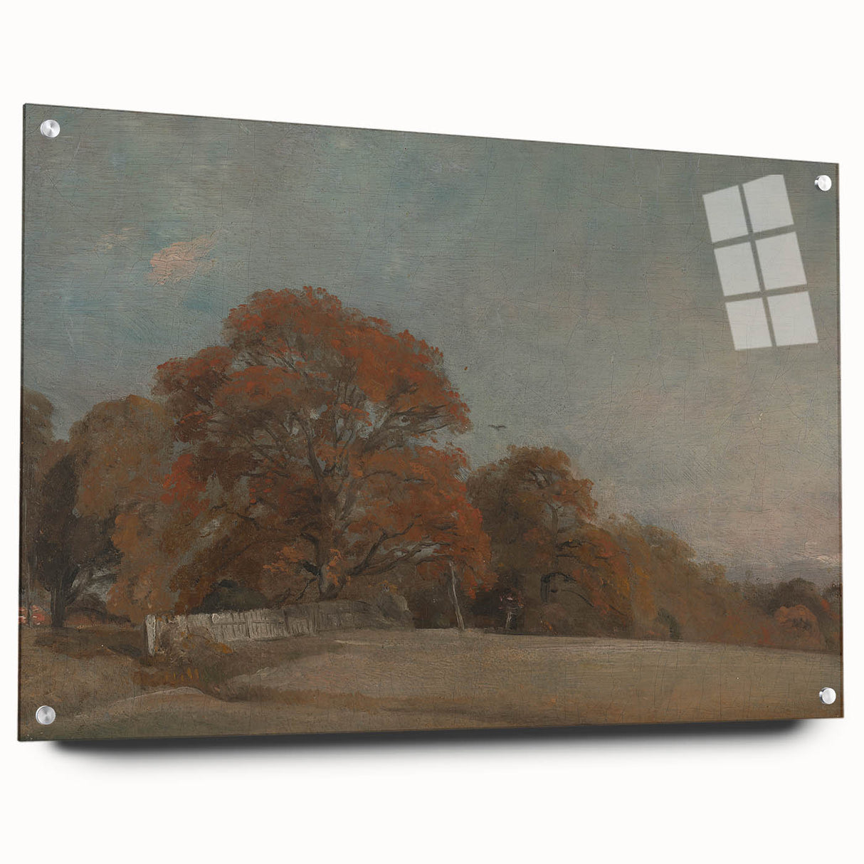 Romanticism Art: Autumn Landscape - Classic Painting by John Constable