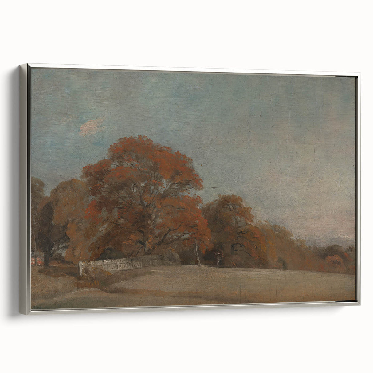 Romanticism Art: Autumn Landscape - Classic Painting by John Constable