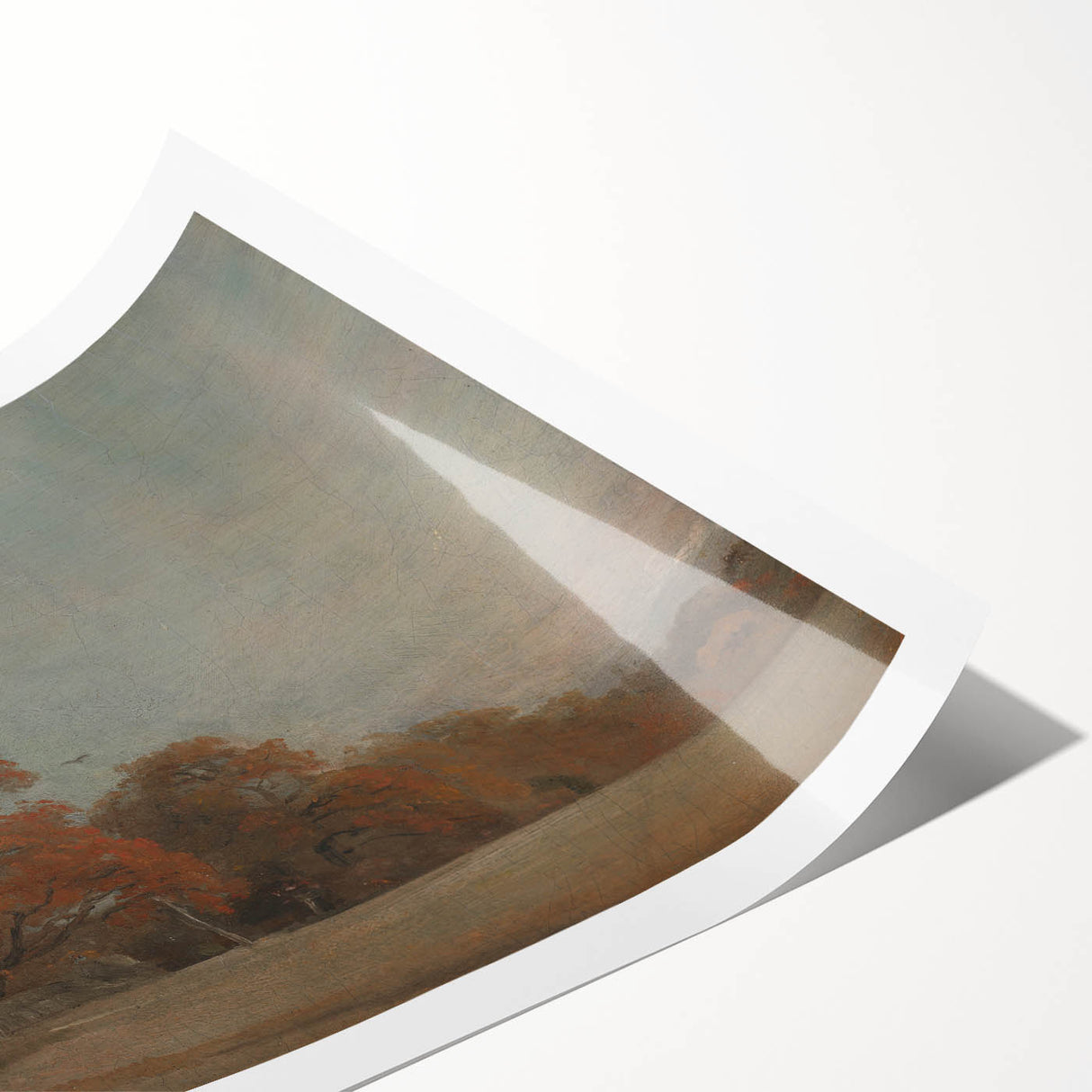 Romanticism Art: Autumn Landscape - Classic Painting by John Constable