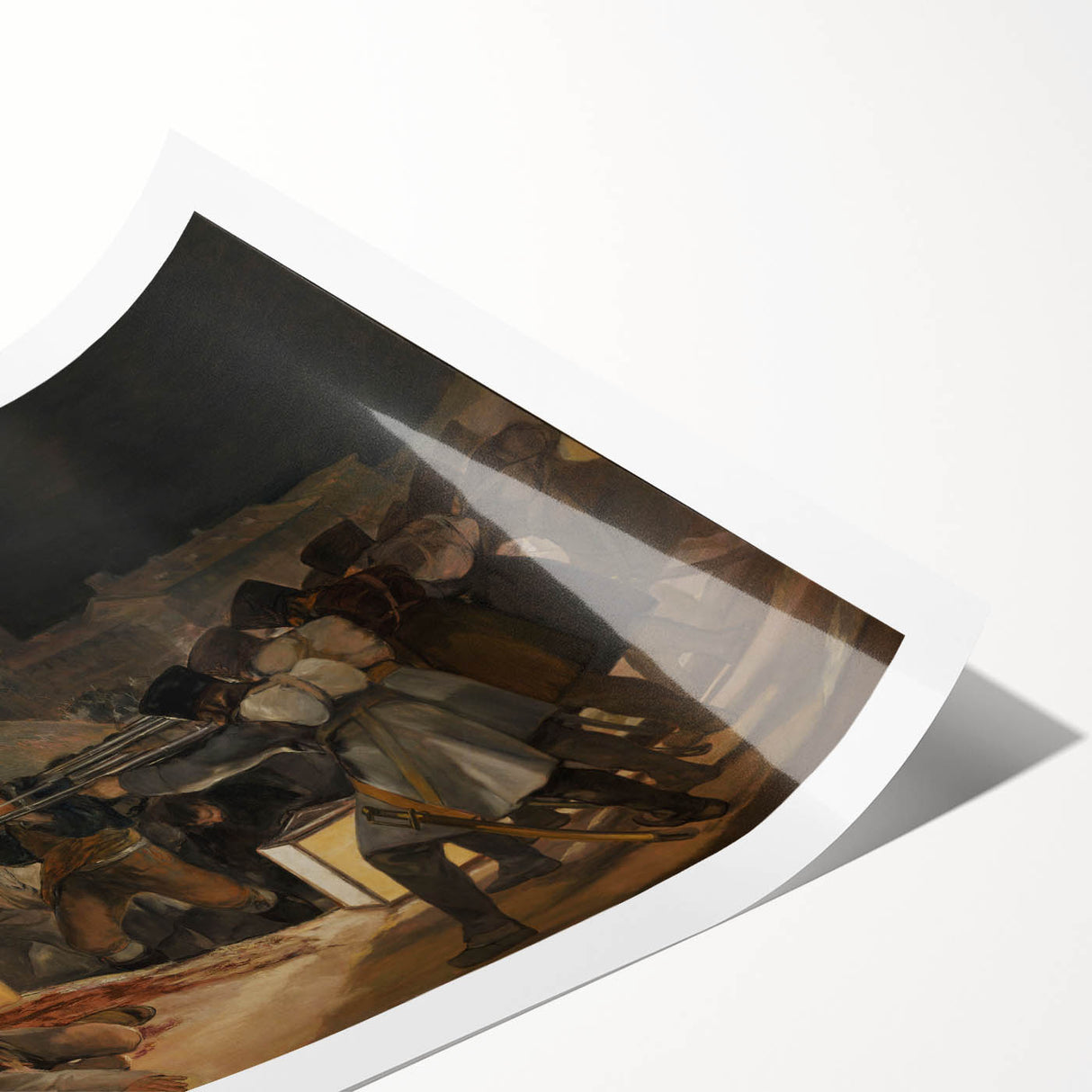 Romanticism Art: The Third of May by Goya - Historical Canvas Print