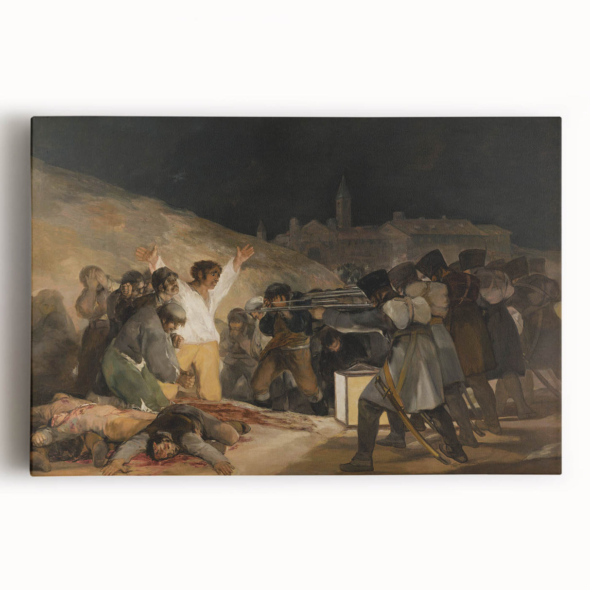 Romanticism Art: The Third of May by Goya - Historical Canvas Print