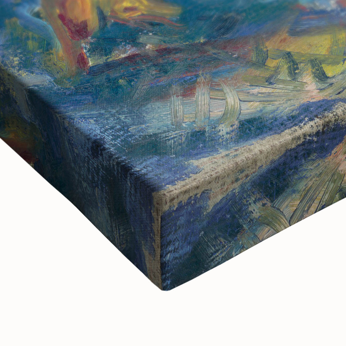 Expressionist Art - Standing Huntsman with Two Dogs by Arnold Peter Weisz-Kubínčan