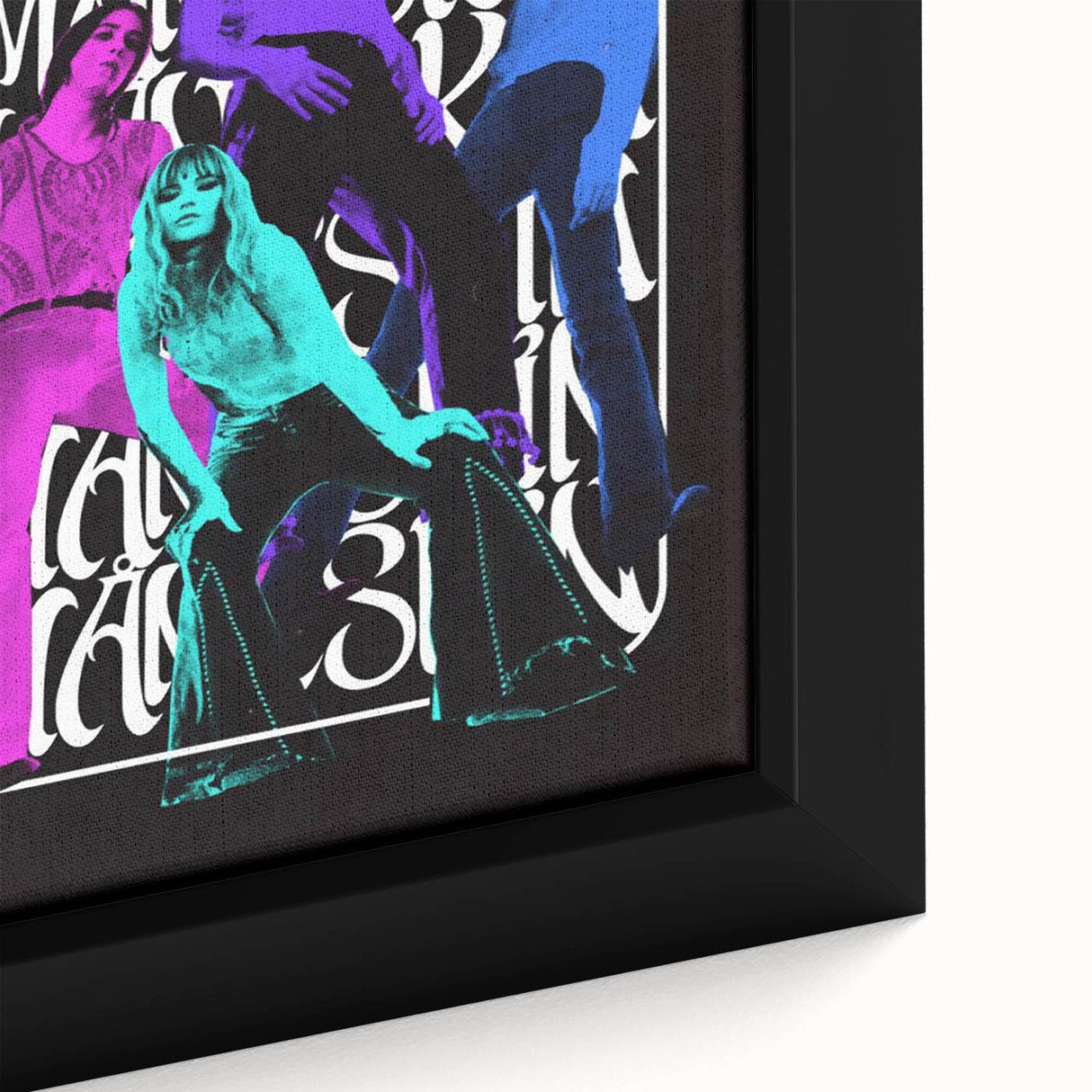 Måneskin Retro Poster – Vibrant Music Art from 2016 Band