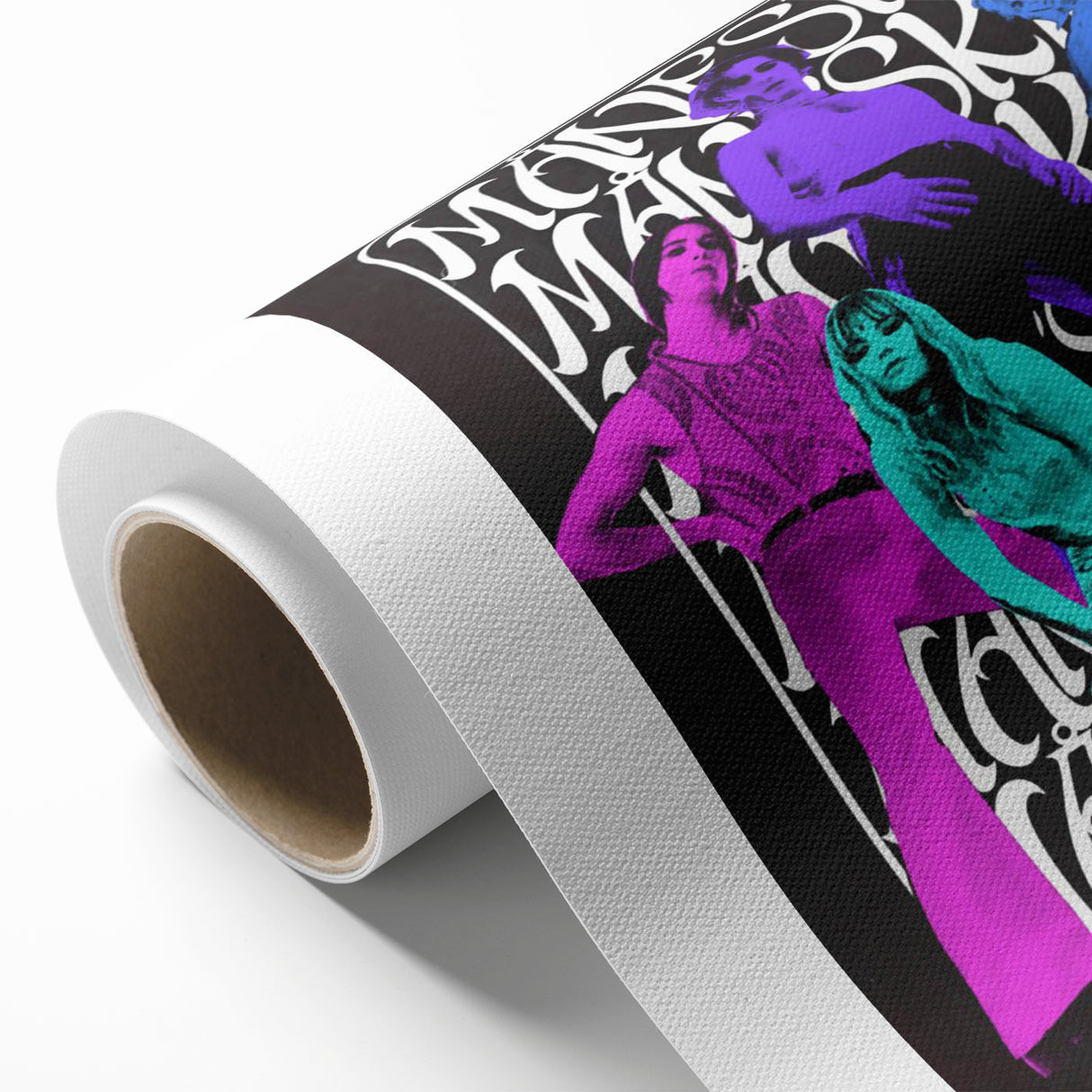 Måneskin Retro Poster – Vibrant Music Art from 2016 Band