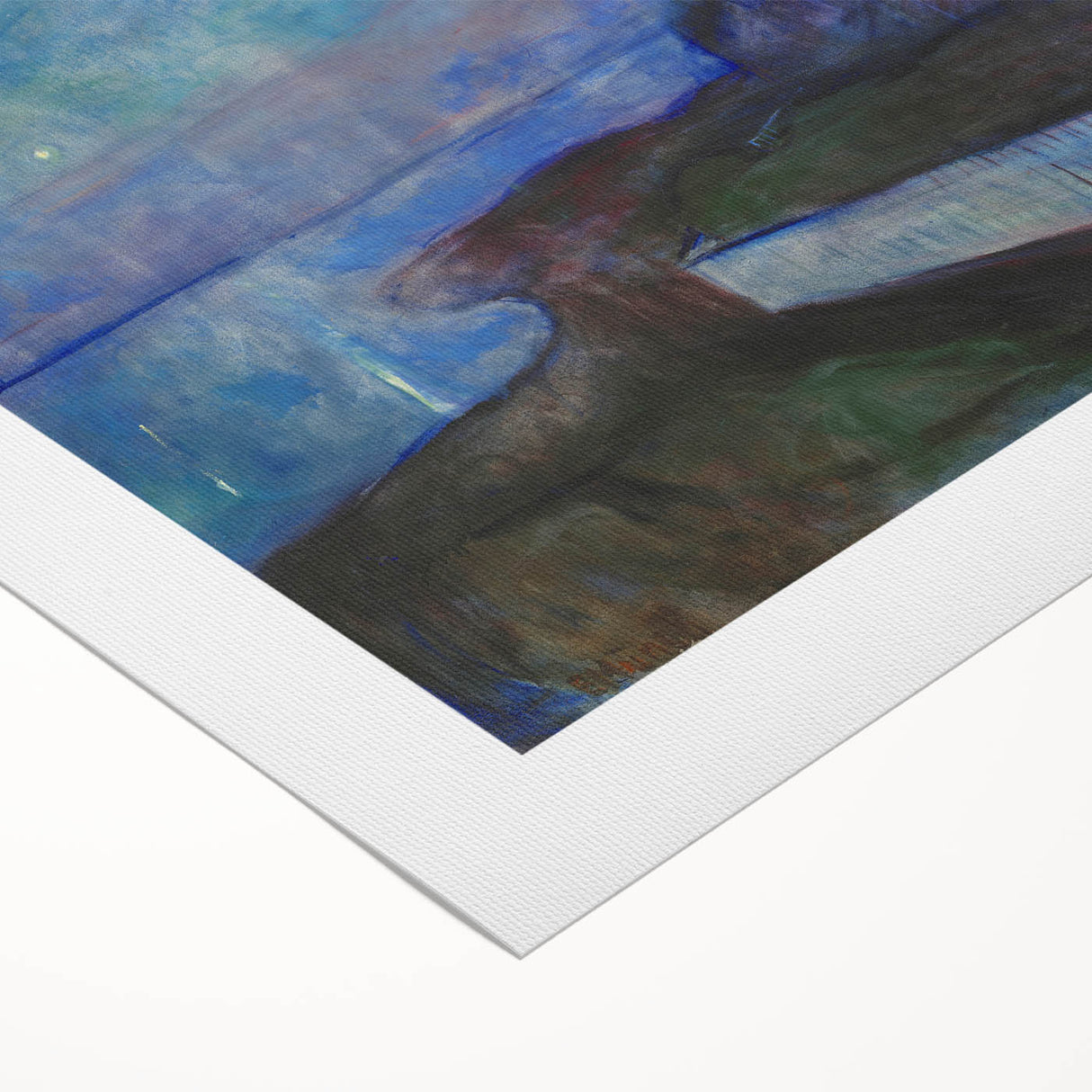 Expressionist Art - Starry Night by Edvard Munch (1893)