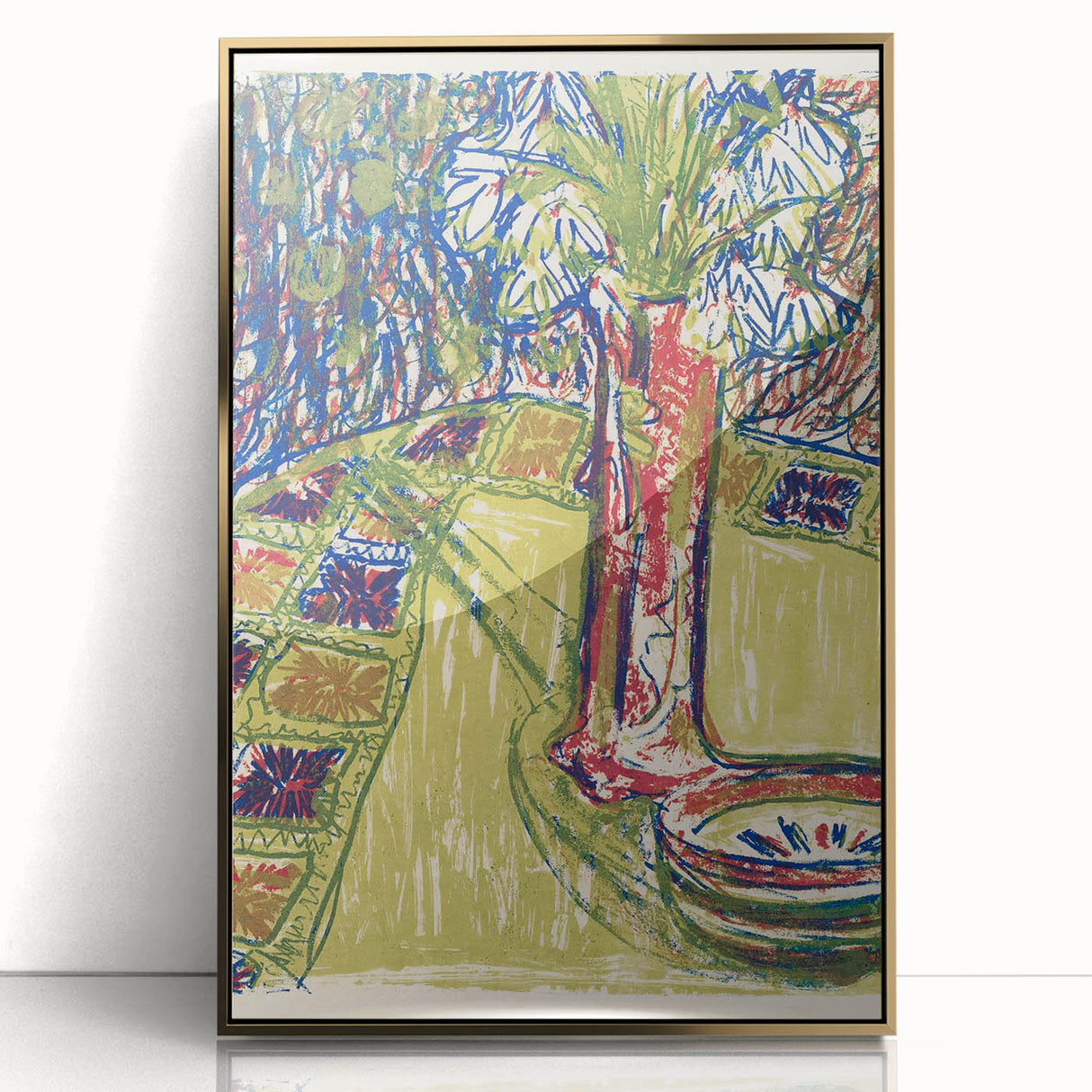 Expressionist Art - Still Life (1907) by Ernst Ludwig Kirchner