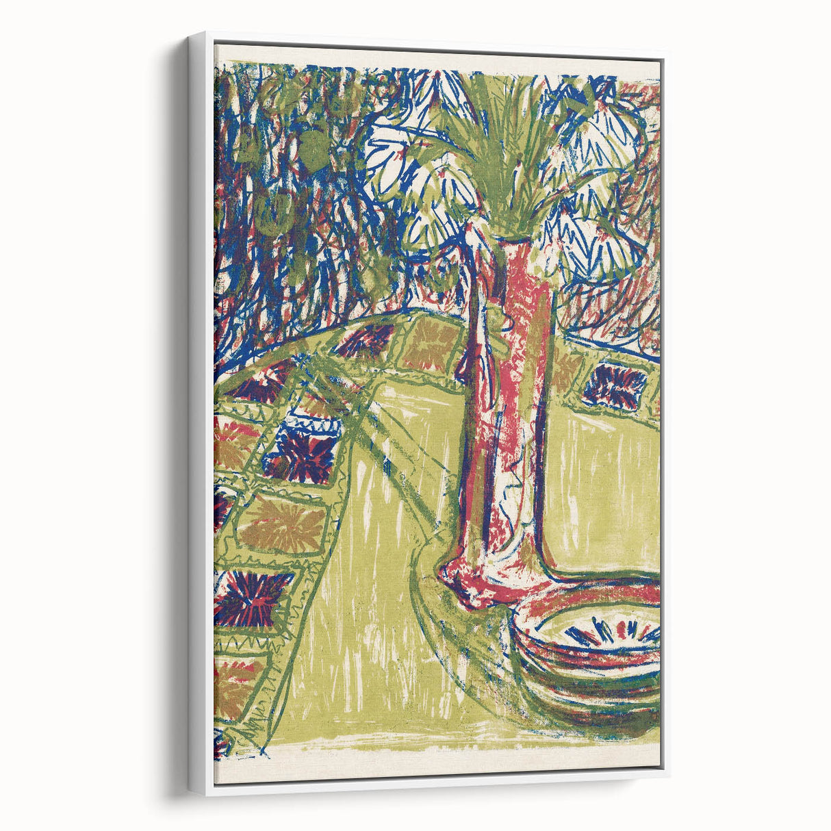 Expressionist Art - Still Life (1907) by Ernst Ludwig Kirchner