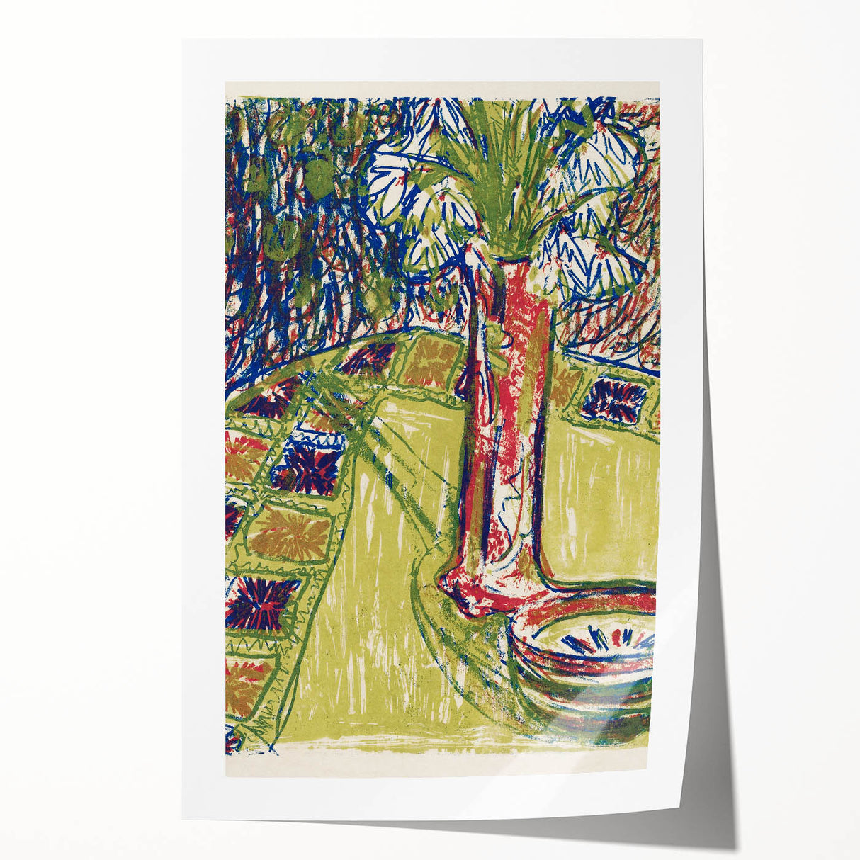 Expressionist Art - Still Life (1907) by Ernst Ludwig Kirchner