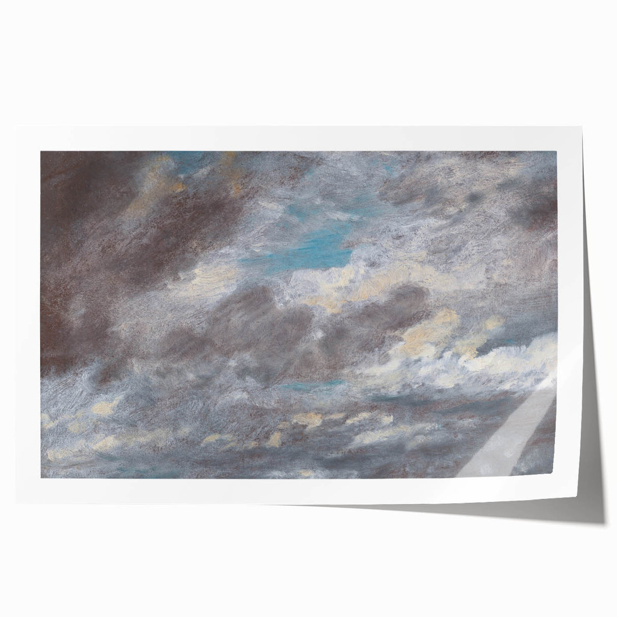Romanticism Art - Cloud Study by John Constable on Canvas