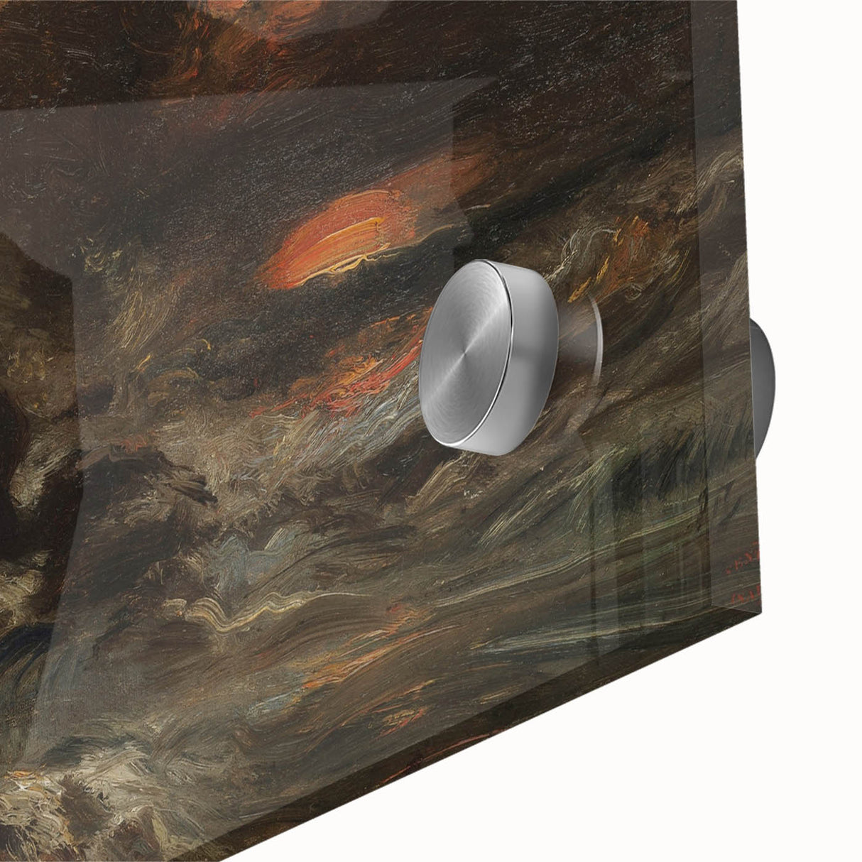 Romanticism Art - A Storm off the Normandy Coast by Eugène Isabey