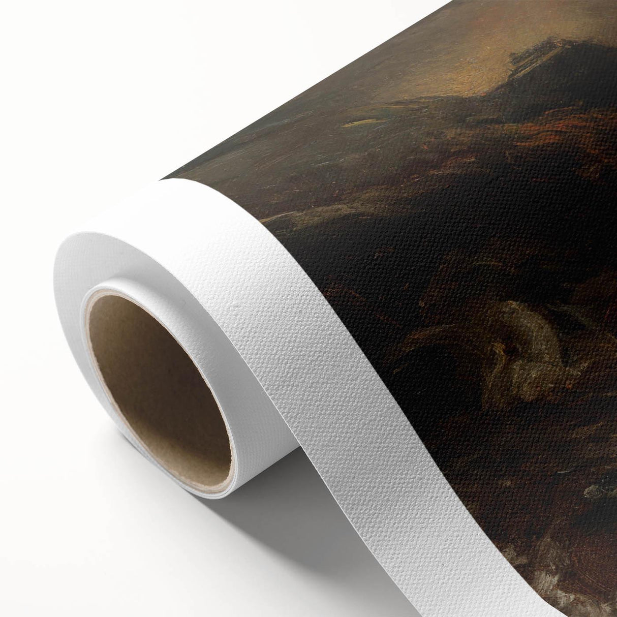 Romanticism Art - A Storm off the Normandy Coast by Eugène Isabey