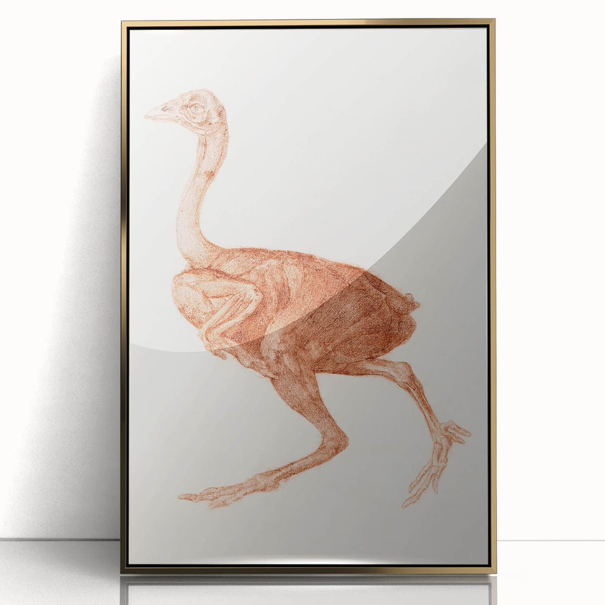 Romanticism Art - Dorking Hen by George Stubbs