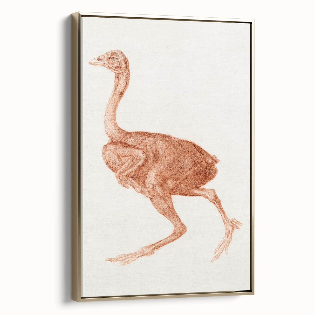 Romanticism Art - Dorking Hen by George Stubbs