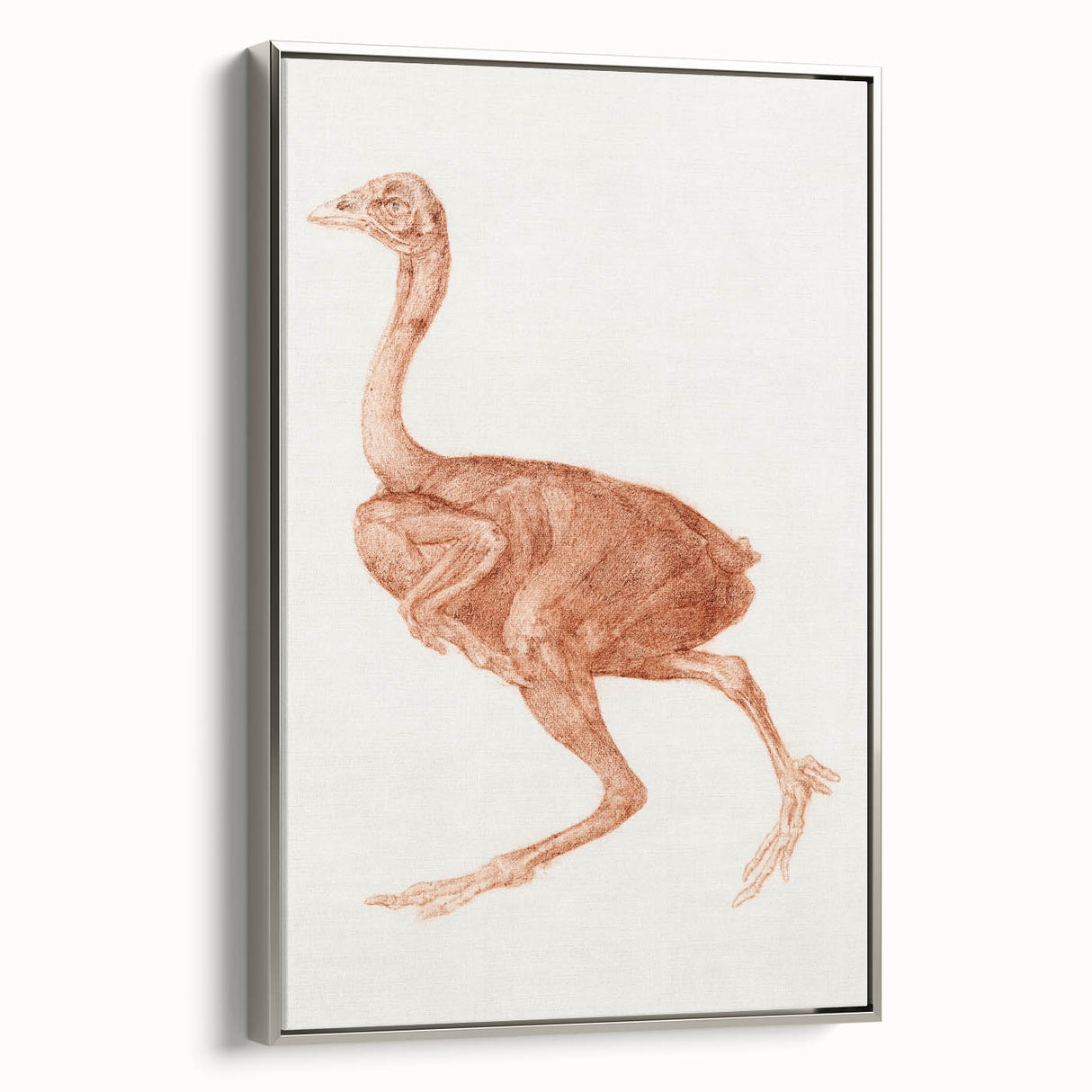 Romanticism Art - Dorking Hen by George Stubbs
