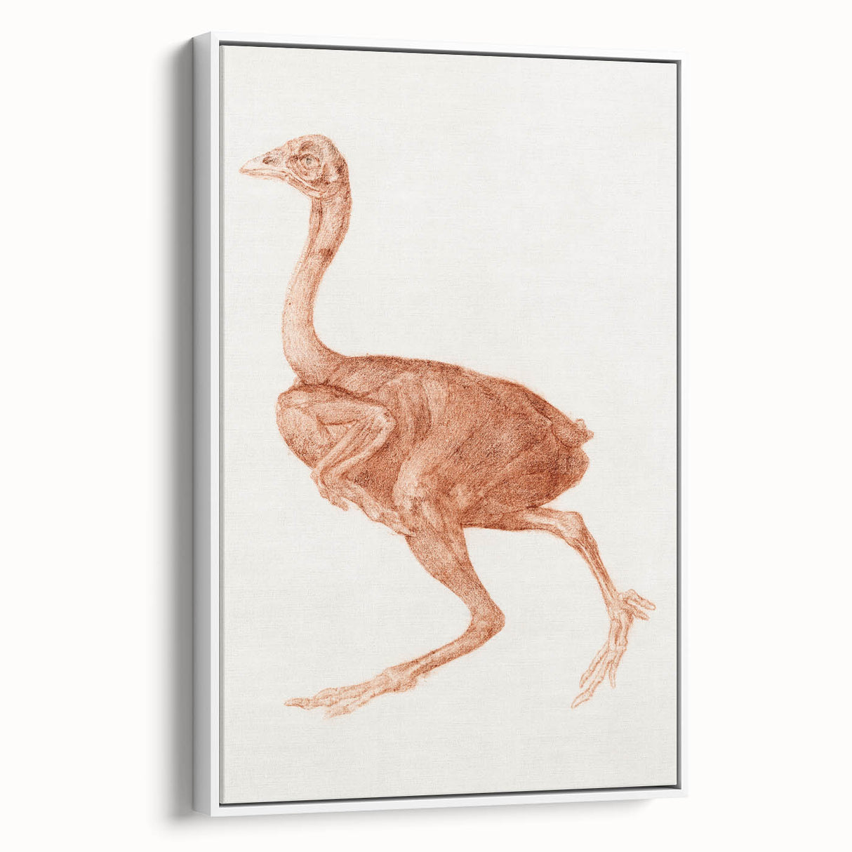 Romanticism Art - Dorking Hen by George Stubbs