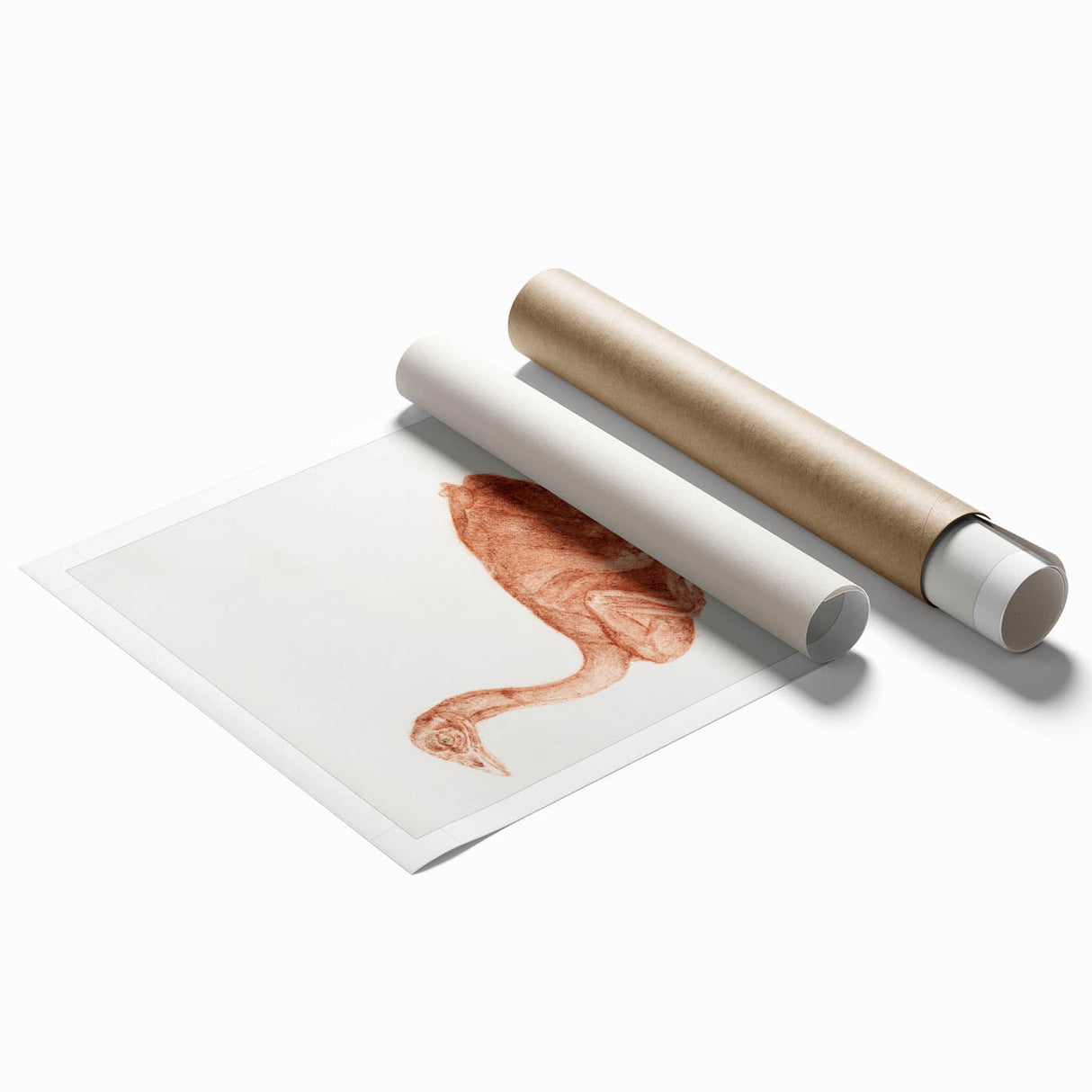 Romanticism Art - Dorking Hen by George Stubbs