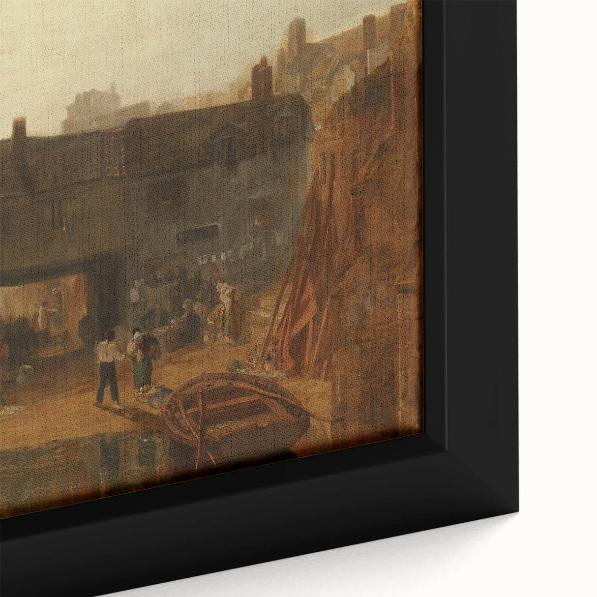 Romanticism Art: "Saltash with the Water Ferry" by J.M.W. Turner