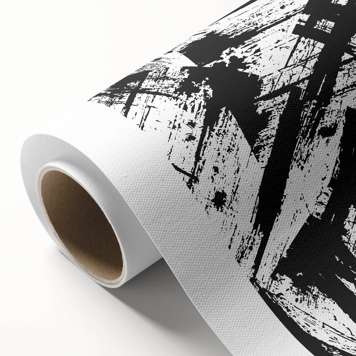 Bold Black and White Abstract Bedroom Wall Art – Framed & Canvas