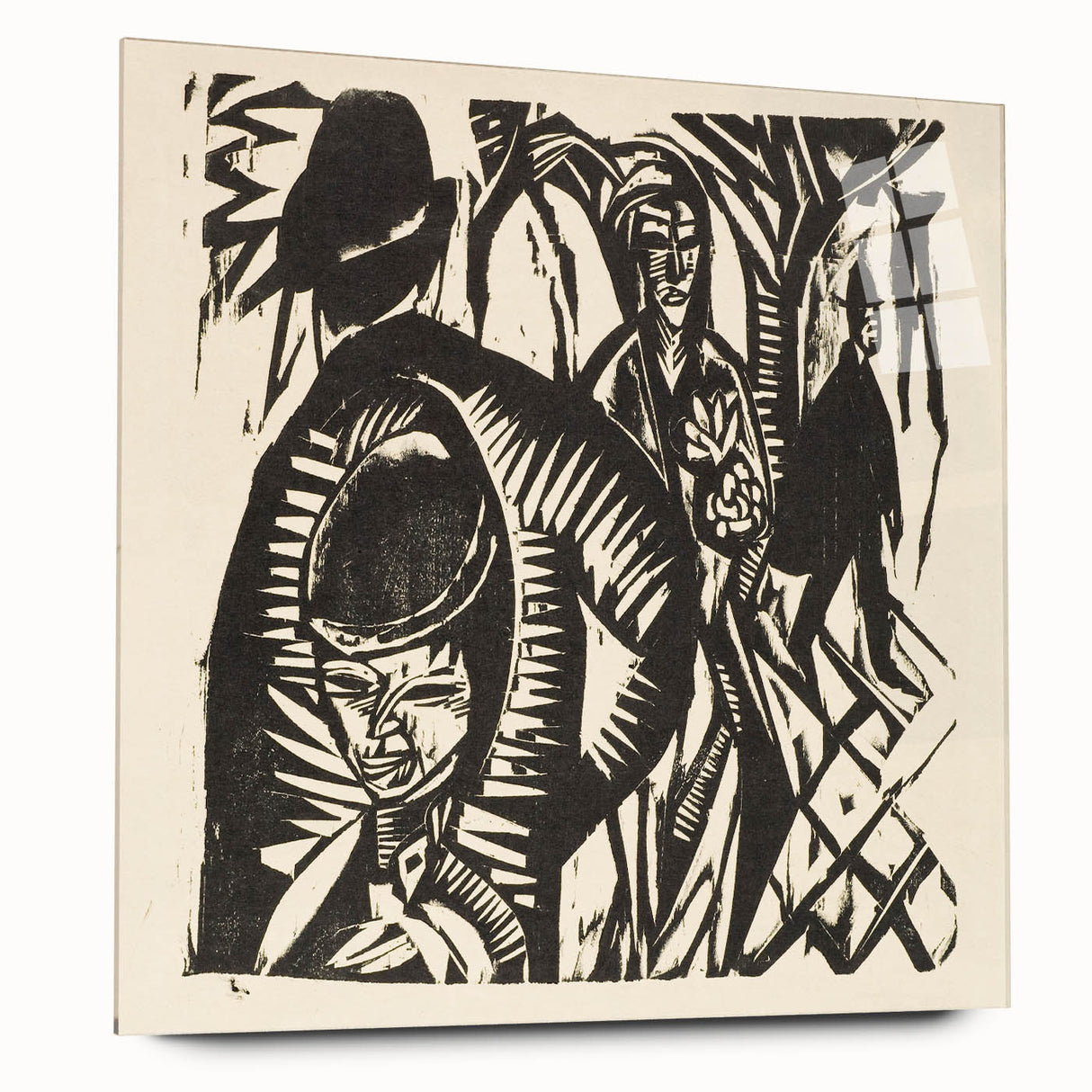 Expressionist Art: Still Life with Bowl and Fruit by Kirchner