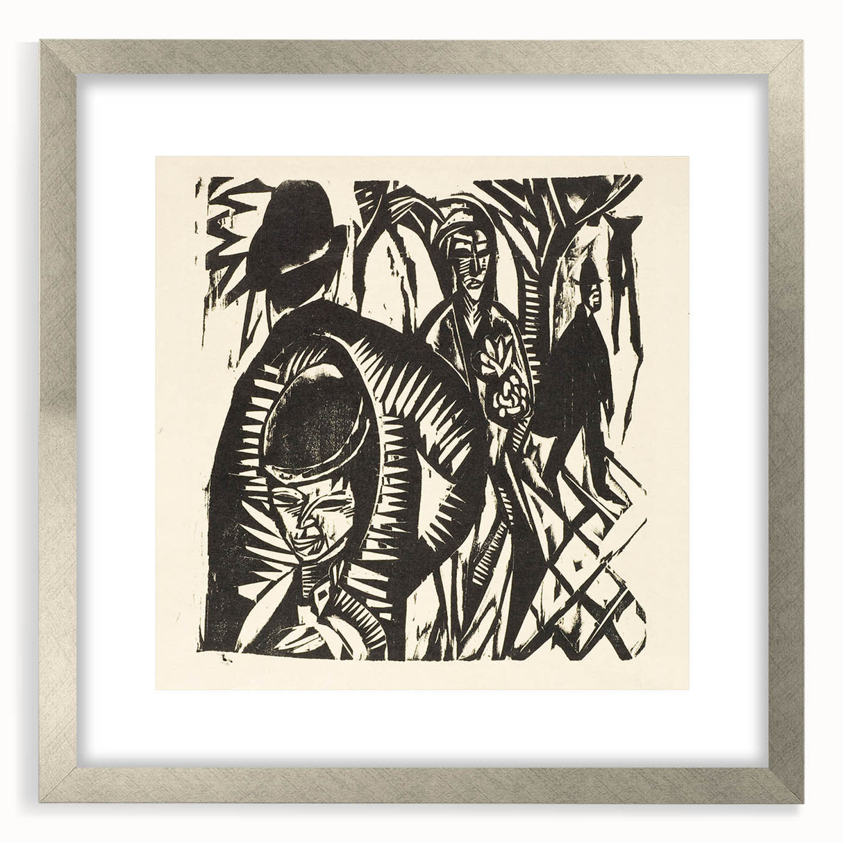 Expressionist Art: Still Life with Bowl and Fruit by Kirchner