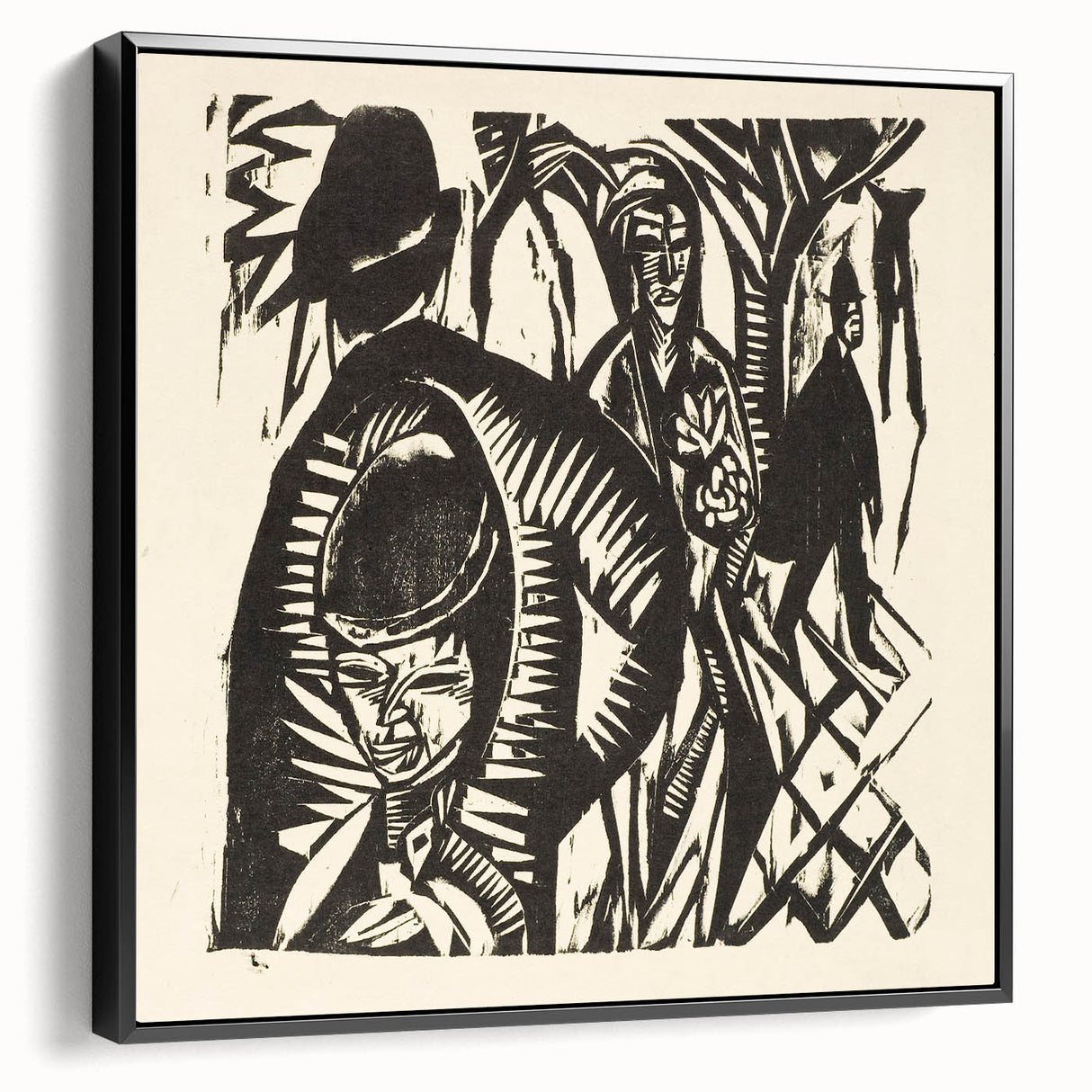 Expressionist Art: Still Life with Bowl and Fruit by Kirchner