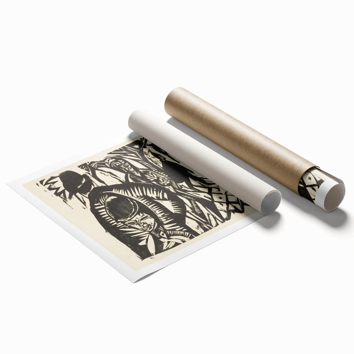 Expressionist Art: Still Life with Bowl and Fruit by Kirchner