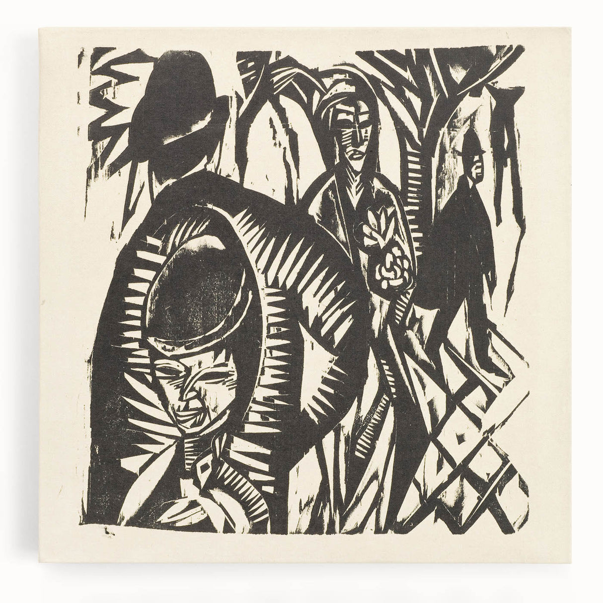 Expressionist Art: Still Life with Bowl and Fruit by Kirchner