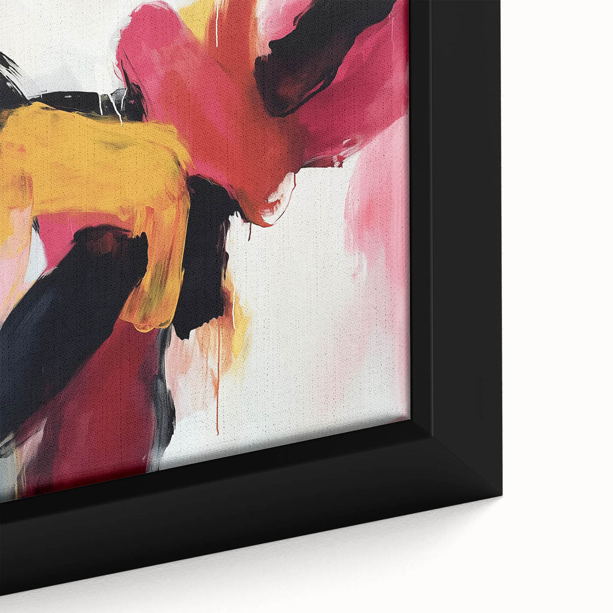 Contemporary Abstract Canvas – Vivid Minimalist Wall Art Print