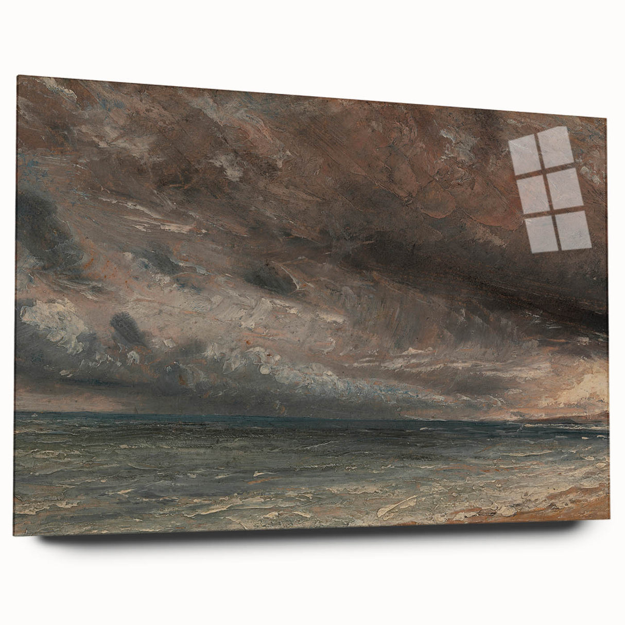 Romanticism Art - Stormy Sea, Brighton by John Constable
