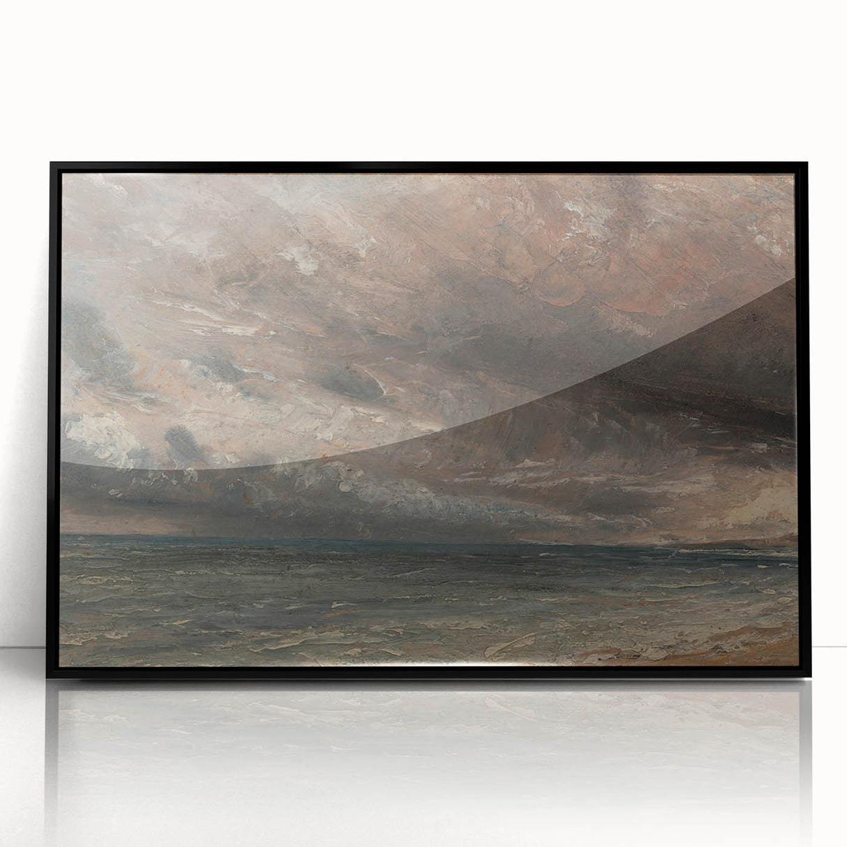 Romanticism Art - Stormy Sea, Brighton by John Constable