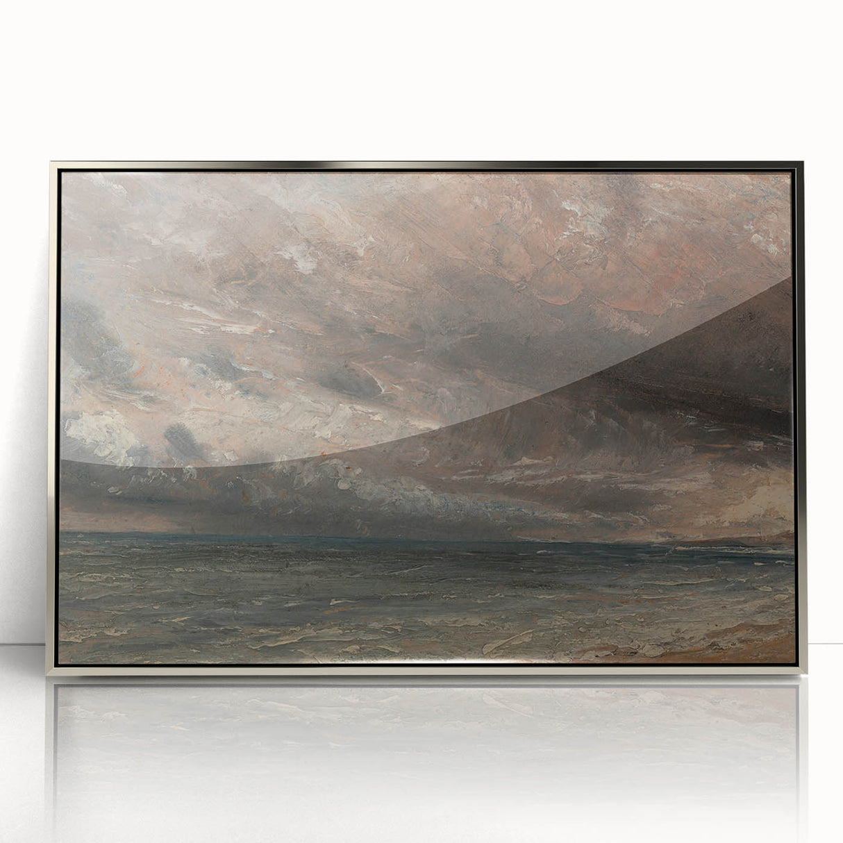 Romanticism Art - Stormy Sea, Brighton by John Constable